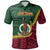 Vanuatu Polo Shirt Antom Seal Of Vanuatu Polynesian Patterns Unisex Green - Polynesian Pride