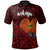 Papua New Guinea Polo Shirt Kokopo Polynesian Patterns With Bamboo Unisex Red - Polynesian Pride