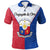 Pilipinas Polo Shirt Cagayan de Oro Seal of Pilipinas Style Unisex Blue - Red - Polynesian Pride