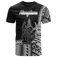 New Caledonia Islands T Shirt Hienghene Seal Of New Caledonia Islands Polynesian Patterns Unisex Black - Polynesian Pride