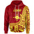 Rotuma Hoodie Lopo Flag Rotuma Unisex Red - Polynesian Pride