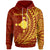 Rotuma Hoodie Noatau Wings Style Red - Polynesian Pride