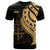 Fiji T Shirt Gold Color Polynesian Patterns Best Fiji Ever Unisex Black - Polynesian Pride