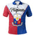 Pilipinas Polo Shirt Seal of Pilipinas Style Unisex Blue - Red - Polynesian Pride