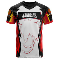 Papua New Guinea T Shirt Kandrian PNG Coat Of Arms Unisex Red Black - Polynesian Pride