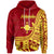 Rotuma Hoodie Fekeioko Flag Rotuma Unisex Red - Polynesian Pride