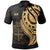 Fiji Polo Shirt Gold Color Polynesian Patterns Best Fiji Ever Unisex Black - Polynesian Pride