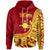 Rotuma Hoodie Ututu Flag Rotuma Unisex Red - Polynesian Pride