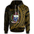 Samoa Hoodie Custom Wings Style Unisex Black - Polynesian Pride