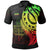 Fiji Polo Shirt Reggae Color Polynesian Patterns Best Fiji Ever Unisex Black - Polynesian Pride