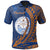 Marshall Islands Polo Shirt Wings Style Unisex Blue - Polynesian Pride