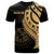 Hawaii T Shirt Gold Color Polynesian Patterns Best Hawaii Ever Unisex Black - Polynesian Pride