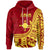 Rotuma Hoodie Losa Flag Rotuma Unisex Red - Polynesian Pride