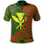 Kanaka Maoli Polo Shirt Wings Style Unisex Green - Polynesian Pride