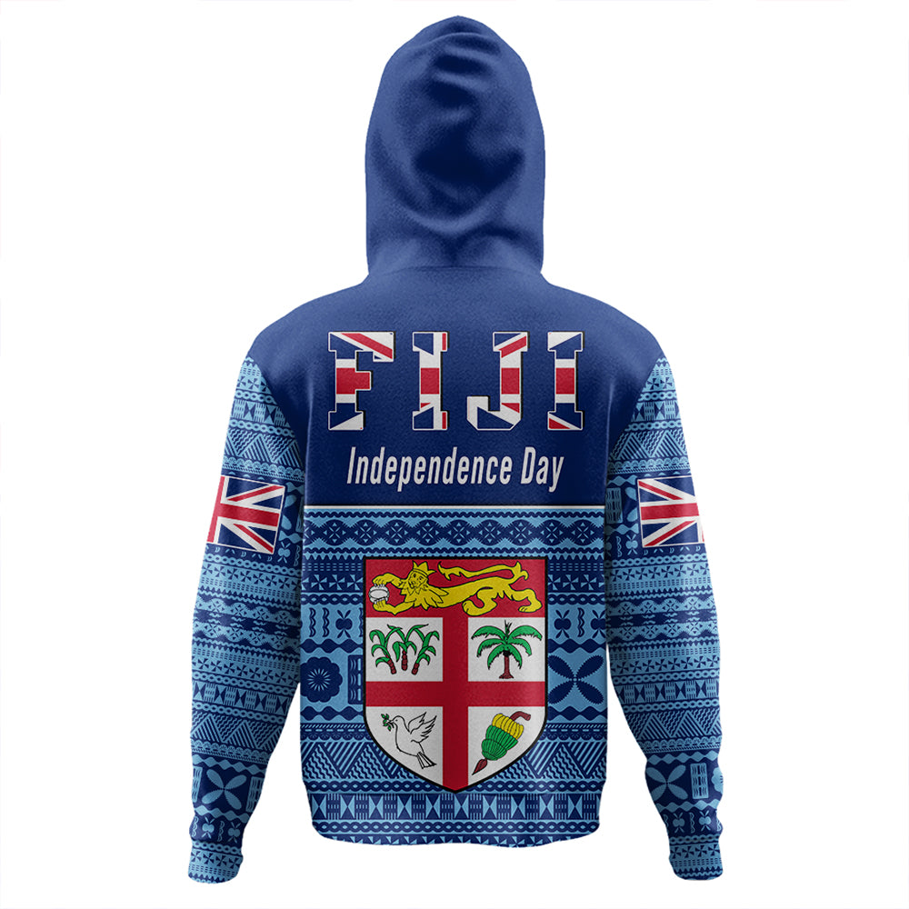 Fiji Independence Day Zip Hoodie LT10 - Polynesian Pride