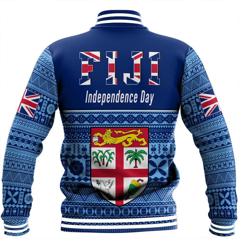 Fiji Independence Day Baseball Jacket LT10 - Polynesian Pride