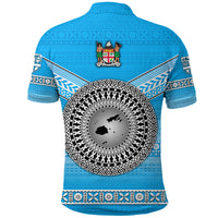Fiji Polo Shirt Tapa Simple Style LT8 - Polynesian Pride