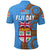 Fiji Day Polo Shirt Independence Anniversary Simple Style LT8 - Polynesian Pride