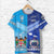 Custom Fiji and Samoa T Shirt Together, Custom Text and Number LT8 - Polynesian Pride