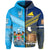 Custom Fiji Tokelau Zip Hoodie Together, Custom Text and Number LT8 - Polynesian Pride