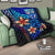 Fiji Premium Quilt - Vintage Tribal Mountain - Polynesian Pride