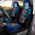 Fiji Car Seat Covers - Vintage Tribal Mountain Crest Universal Fit Vintage - Polynesian Pride