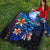 Fiji Premium Quilt - Vintage Tribal Mountain Crest - Polynesian Pride