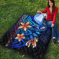 Fiji Premium Quilt - Vintage Tribal Mountain - Polynesian Pride