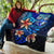 Fiji Premium Quilt - Vintage Tribal Mountain - Polynesian Pride