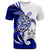 Fiji Custom T Shirt Mega Turtle Unisex Blue - Polynesian Pride