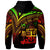 Fiji Hoodie Reggae Color Cross Style - Polynesian Pride