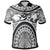 Polo Shirt Polynesian Patterns Maui Tattoo (White) Unisex White - Polynesian Pride