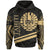 Tahiti Hoodie In My Heart Style Gold Polynesian Patterns Unisex Black - Polynesian Pride