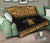 Polynesian Premium Quilt - Polynesian Gold Turtle Tattoo & Black Frog - Polynesian Pride