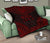 Society Islands Premium Quilt - Society Islands Flag Polynesian Chief Red Version - Polynesian Pride