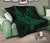 Polynesian Quilt - Polynesian Green Shark Warrior Tattoo - Polynesian Pride