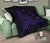Rays Hawaii Map Polynesian Premium Quilt - Purple - Polynesian Pride