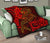 Tahiti Premium Quilt - Red Shark Polynesian Tattoo - Polynesian Pride