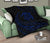 Hawaii Turtle Premium Quilt - Blue - Frida Style - Polynesian Pride