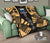 Samoa Premium Quilt - Samoa Coat Of Arms Polynesian Gold Tattoo - Polynesian Pride