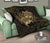 Hawaii Premium Quilt - Turtle Strong Pattern Hibiscus Plumeria Gold AH - Polynesian Pride