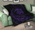 Hawaii Turtle Premium Quilt - Purple - Frida Style - Polynesian Pride