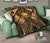 Samoa Polynesian Premium Quilt - Samoa Gold Seal with Polynesian Tattoo - Polynesian Pride