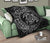 Hawaiian Turtle Polynesian White Premium Quilt - Polynesian Pride