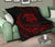Hawaii Turtle Premium Quilt - Red - Frida Style - Polynesian Pride