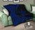 Hawaii Turtle Polynesian Blue Premium Quilt - Circle Style - Polynesian Pride