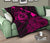 Hawaii Sea Turtle Is Swimming Toward Premium Quilt Pink - Polynesian Pride