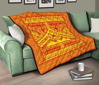 Hawaii Polynesian Mauna Kea Premium Quilt - Polynesian Pride