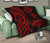 American Samoa Premium Quilt - Red Tentacle Turtle - Polynesian Pride