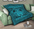 Hawaii Polynesian Pele Kanaka Premium Quilt Blue - Polynesian Pride